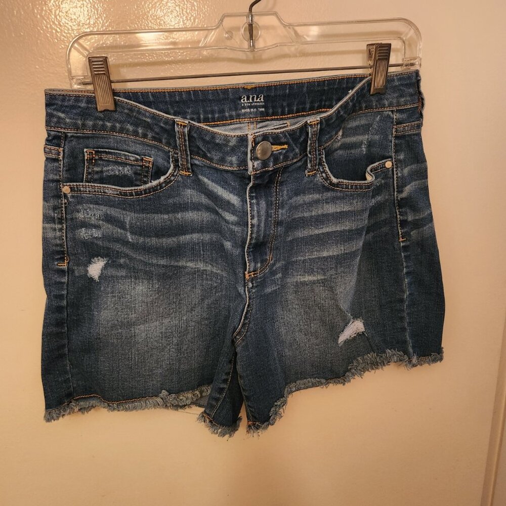 Women's a.n.a Denim Shorts - Size 10 Tall